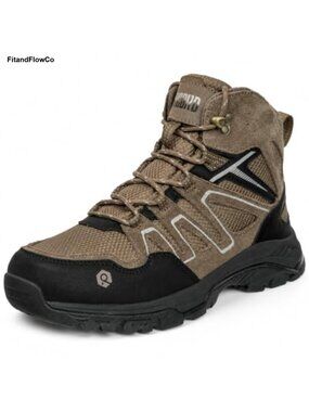 Women's Waterproof Hiking Boots Lightweight Suede Trail Shoes